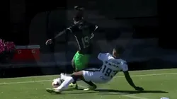 Terrible fractura en la Liga MX Sub-20.