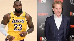 LeBron James y Skip Bayless