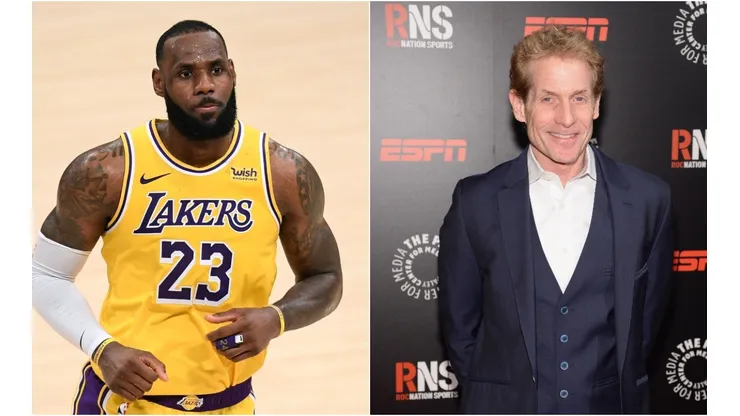 LeBron James y Skip Bayless