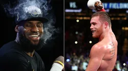 LeBron James y Canelo Álvarez (Foto: Getty)