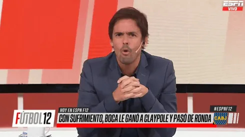 Mariano Closs es narrador y conductor en ESPN.