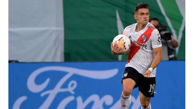 Rafael Santos Borré, delantero colombiano de River Plate.