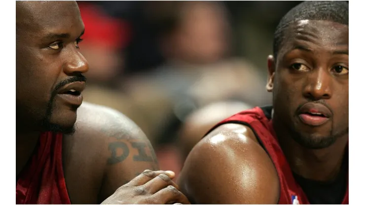 Shaquille O'Neal y Dwyane Wade (Foto: Getty)