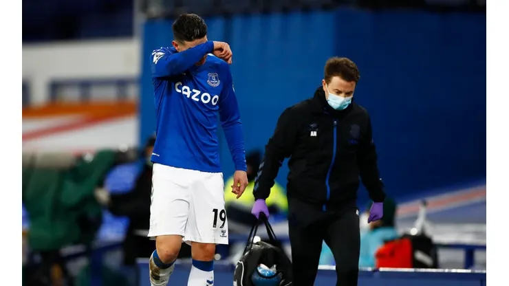 James Rodríguez sigue lesionado y ahora se perderá el partido ante West Bromwich Albion.