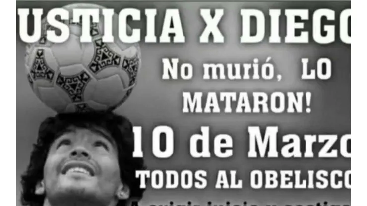 10M: Gianinna convocó a la marcha para pedir justicia por la muerte de Maradona
