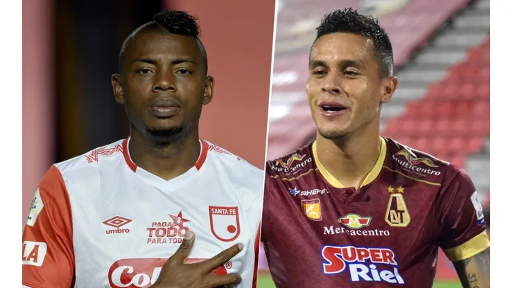 Independiente Santa Fe vs. Tolima, Liga Betplay (Imagen: Vizzor)