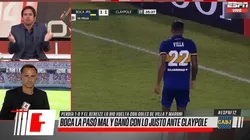 Closs lo arruinó a Villa por festejar su gol contra Claypole: "Te marca la mentalidad"