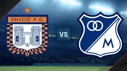 Boyacá Chicó vs. Millonarios por la Liga Betplay.