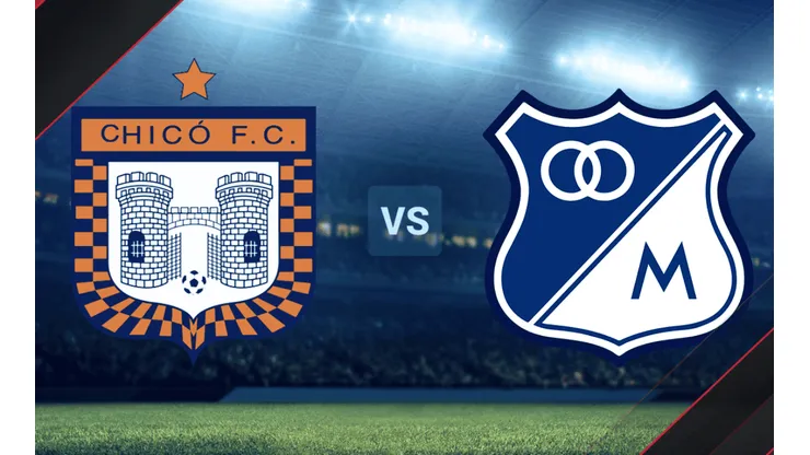 Boyacá Chicó vs. Millonarios por la Liga Betplay.