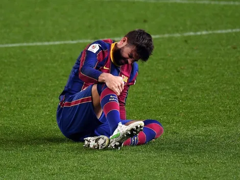 Luego de la histórica clasificación en la Copa del Rey, Barcelona confirmó la lesión de Piqué