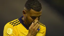 Edwin Cardona, mediocampista colombiano de Boca Juniors.