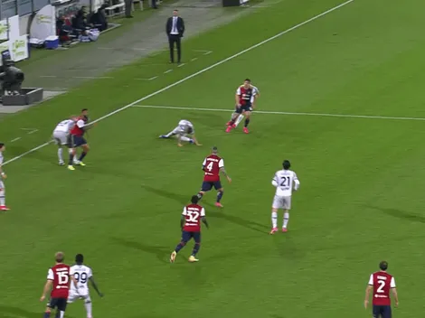 Video: Nico Domínguez se lesionó solo y salió rengueando