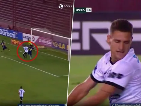 Lo que el pibe de Claypole le dijo a Emmanuel Mas en la última del partido