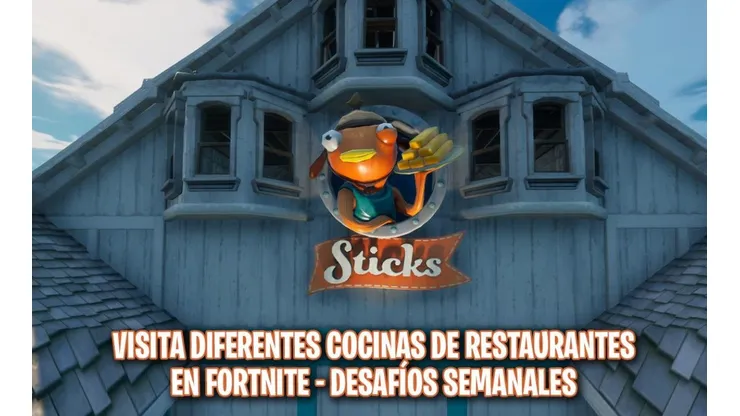 Visita diferentes cocinas de restaurantes en Fortnite [UBICACIONES]