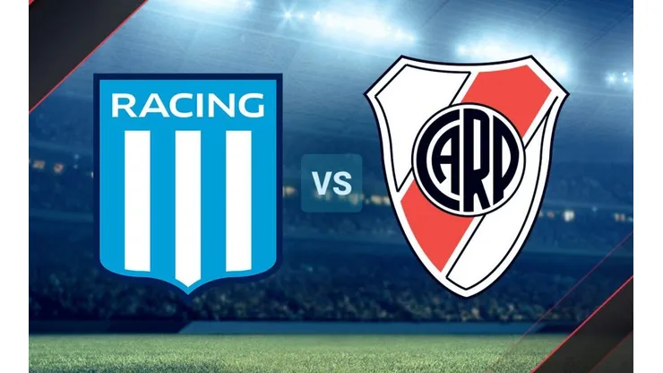 Racing Club vs. River Plate, Supercopa Argentina 2020.
