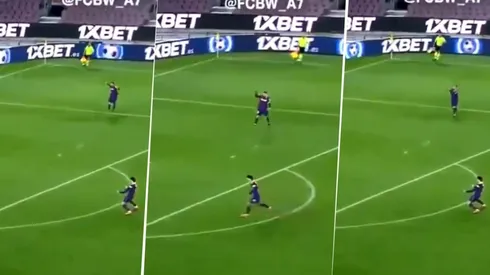 Lo amamos: la reacción de Messi al 2-2 de Piqué a los 93' para Barcelona