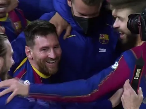 Video viral: hace rato no veíamos tan feliz a Messi en Barcelona