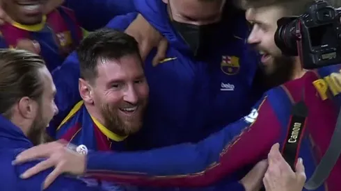 Video viral: hace rato no veíamos tan feliz a Messi en Barcelona