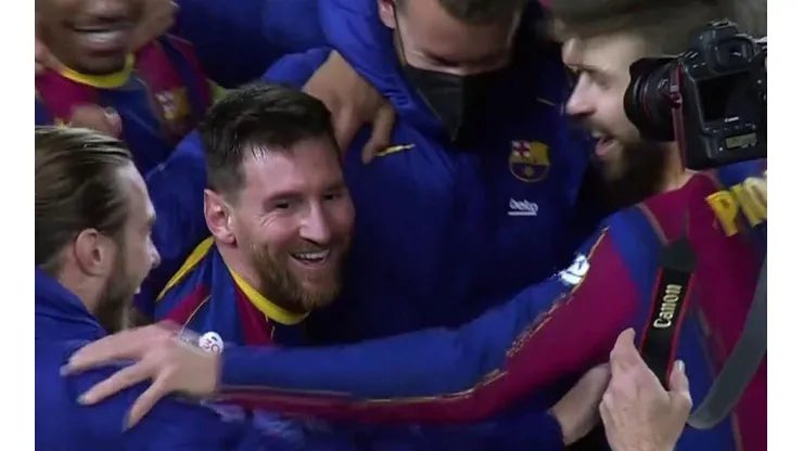 Video viral: hace rato no veíamos tan feliz a Messi en Barcelona