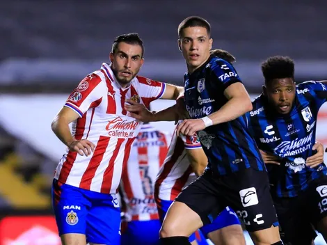 En la última jugada, Chivas rescató un empate ante Querétaro