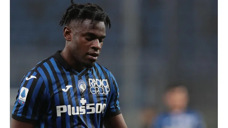 Duván Zapata, delantero colombiano del Atalanta en Italia.