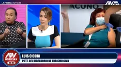 Juliana Oxenford entrevistó a Luis Ciccia, quien habría comprado vacunas rusas.