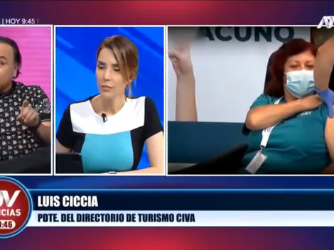 Juliana Oxenford discutió con médico en twitter por sistema de vacunación