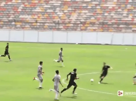 Imágenes de Novick y Gutiérrez en amistoso sorprendieron a hinchas de la U