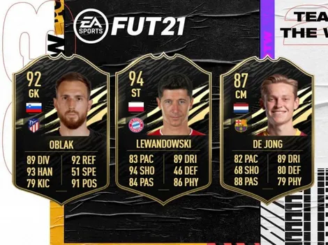 ¡Locura! Nuevas cartas IF para Lewandowski y Oblak en el TOTW 23 del FIFA 21