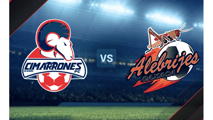 Cimarrones de Sonora vs. Alebrijes de Oaxaca por la Liga de Expansión.
