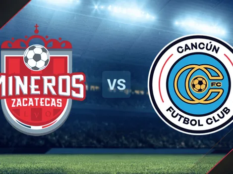 Qué canal transmite Mineros de Zacatecas vs. Cancún FC por la Liga de Expansión