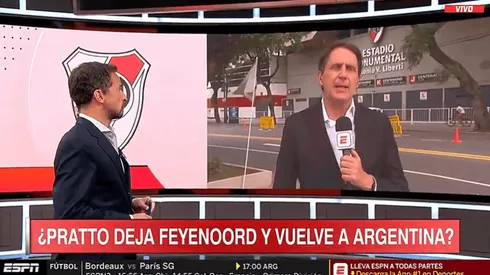 Javier Gil Navarro descartó la vuelta de Pratto