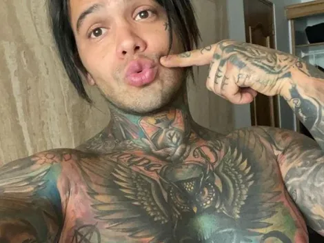 Locura total: influencer colombiano perdió una apuesta y se puso senos