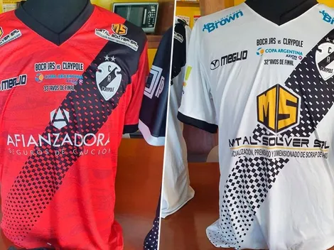 La historia detrás de las camisetas de Claypole para el partido de hoy contra Boca