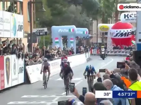 Egan Bernal está de vuelta: exhibición y podio en el Trofeo de Laigueglia