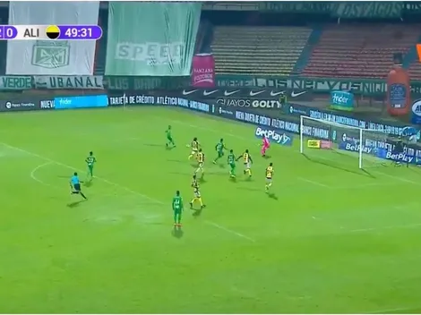 ¿Y si hubiera VAR? Polémico gol anulado a Atlético Nacional