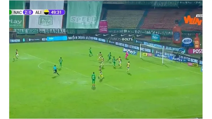 ¿Y si hubiera VAR? Polémico gol anulado a Atlético Nacional