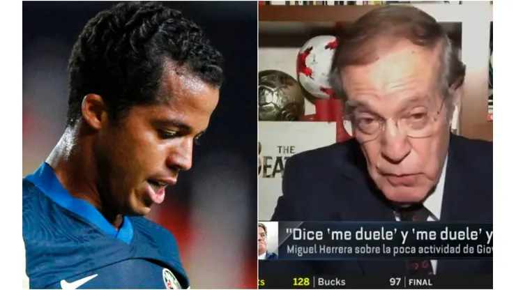 GIovani Dos Santos de Club América y José Ramón Fernández