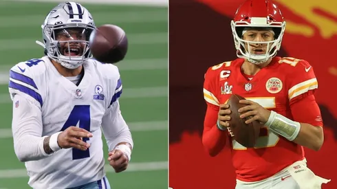 Dak Prescott y Patrick Mahomes