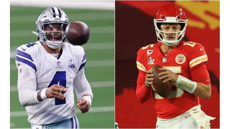 Dak Prescott y Patrick Mahomes