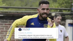 Tevez a los periodistas: "Dicen cosas sobre mi futuro que no son ciertas"