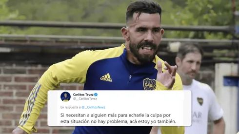 Tevez a los periodistas: "Dicen cosas sobre mi futuro que no son ciertas"