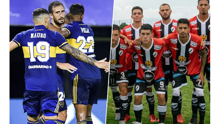 Boca y Claypole se preparan para el partido.