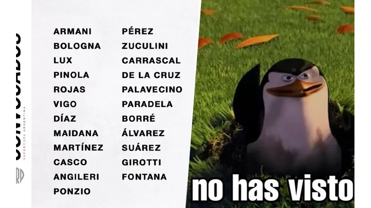 River citó por equivocación a Pinola y los memes no lo perdonaron en Twitter