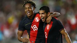 Luis Abram anotó un gol con Perú en el 2019.