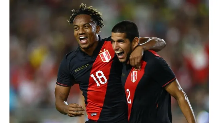 Luis Abram anotó un gol con Perú en el 2019.