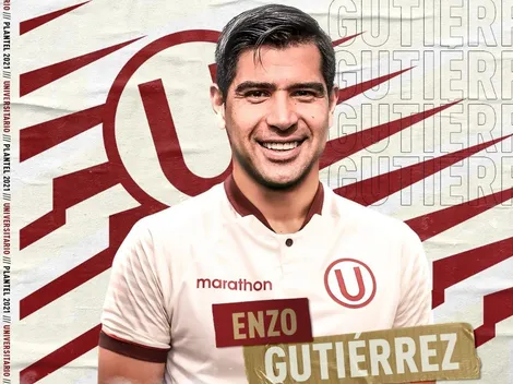 Por llegar tarde: Enzo Gutiérrez habló del número que usará en Universitario