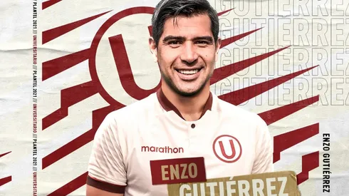 Enzo Gutiérrez llegó a Lima hace solo unos días.