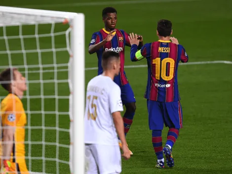 Ansu Fati reveló los consejos que les da Messi a los jugadores del Barcelona