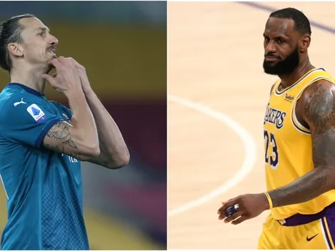 Continúa la tensión entre Zlatan y LeBron ¡Ibra volvió a responder!